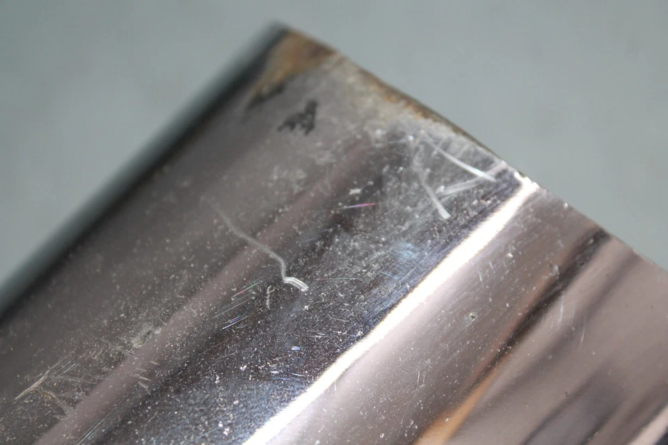 Silenciadores Harley Davidson Hooker Megáfono Flujo Sintonizado 27643 *pestaña reparada Foto 3 de 4