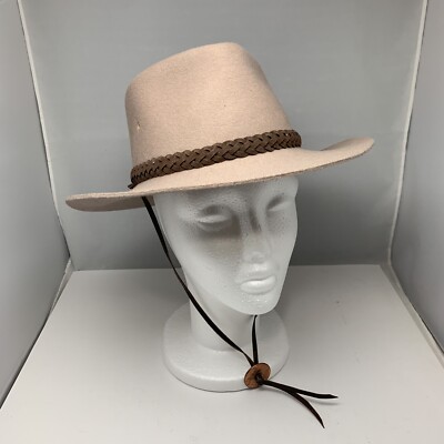 Kiday Stickler Australia Tan Wool Size 54 Hat Cowboy Outback 