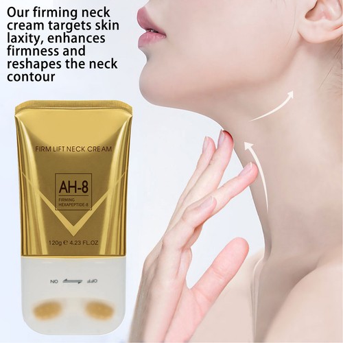 Neck Cream - Tighten & Lift Firming Neck Cream for Crepey Skin Roller Neck Lotio - Imagen 8 de 11