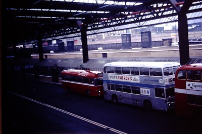 Original Bus Slide West Yorkshire Busse Ref 3371 von 1977