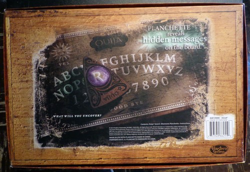 2013 HASBORO OUJI BOARD W/LIGHTED PLANCHETTE COMPLETE USED MYSTERY ORACLE WORKS - Picture 2 of 4