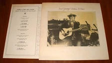 NEIL YOUNG COMES A TIME LP *RARE* WB PIONEER JAPAN 1st PRESS VINYL 1978 Like New