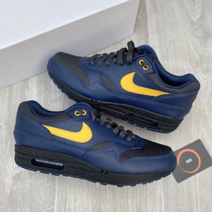 nike air max azul e amarelo