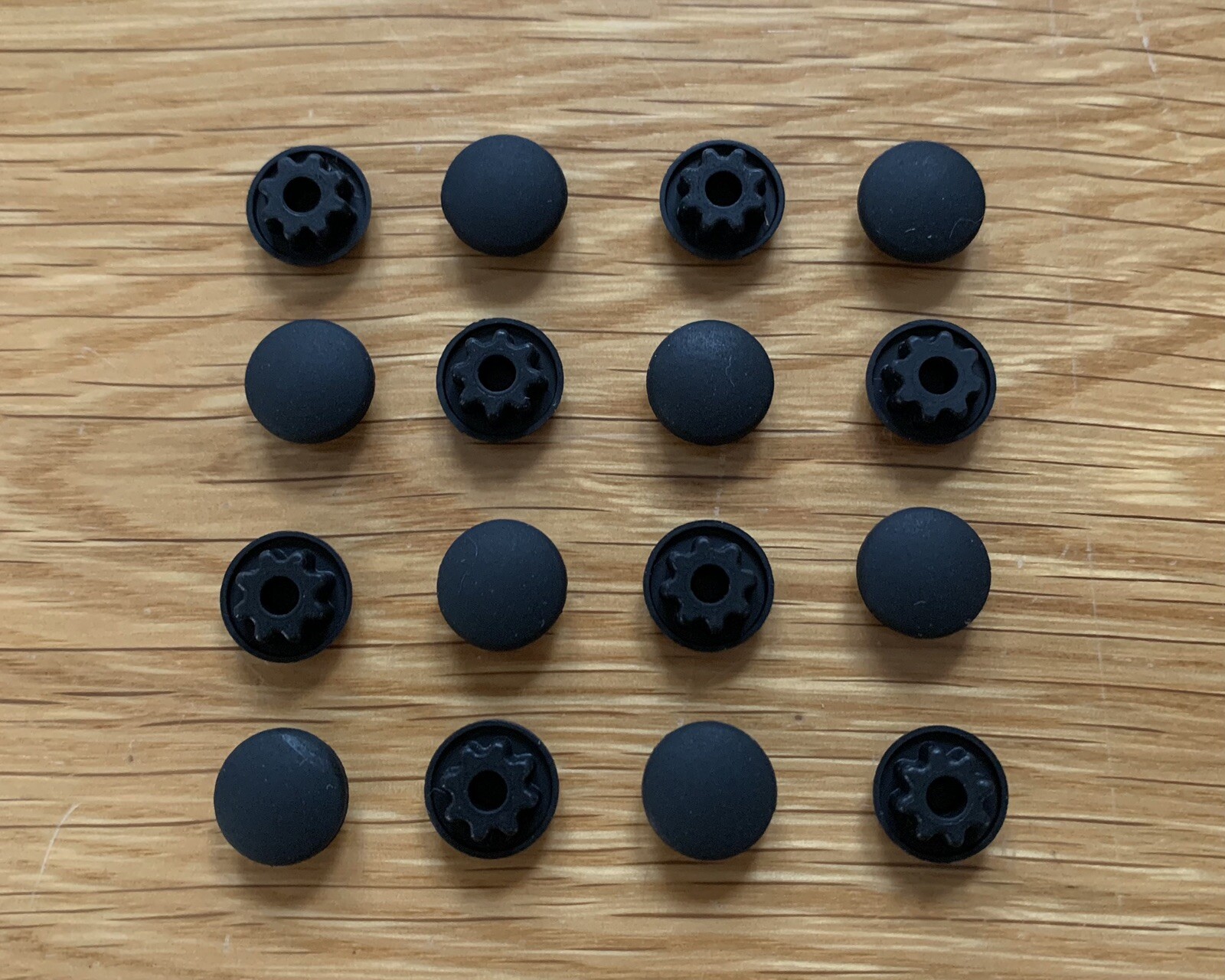 16 x Smev Dometic Black Screw Cap Covers Sink Hob Cooker Basin