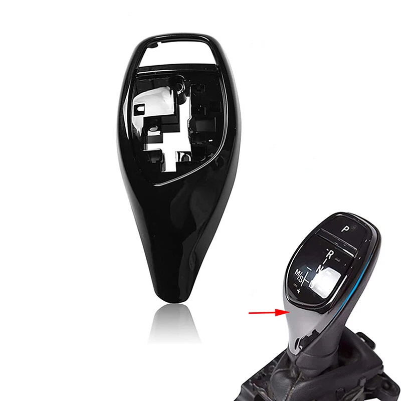 Capa decorativa botão câmbio câmbio preto brilhante para BMW F30 F31 2012-2019 - Imagem 4 de 4