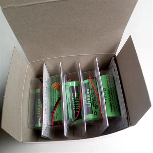 CR17450SE-R 3V 2500mah Akumulator PLC do systemu CNC FANUC A98L-0031-0012 + wtyczka DE - Zdjęcie 4 z 16