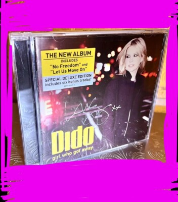 Dido, Girl Who Got Away, signed by Dido,  Newbury Comics Deluxe Edition CD