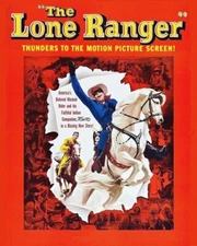 1956 THE LONE RANGER starring CLAYTON MOORE Glossy 8x10 Photo Art Poster Print