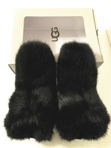 fluffy black shoes