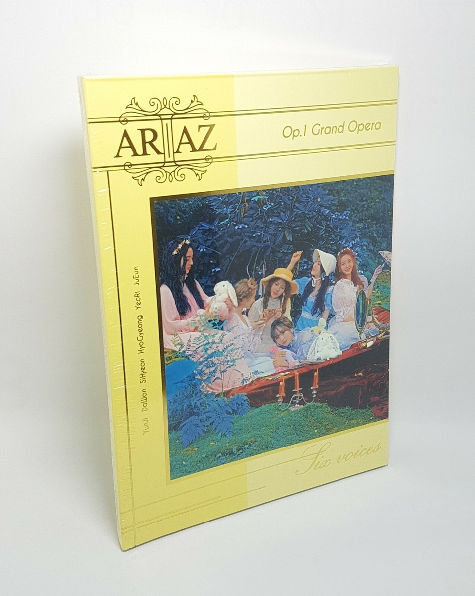 K-POP ARIAZ 1st Mini Album [Grand Opera] CD+Booklet+2p Photocard+