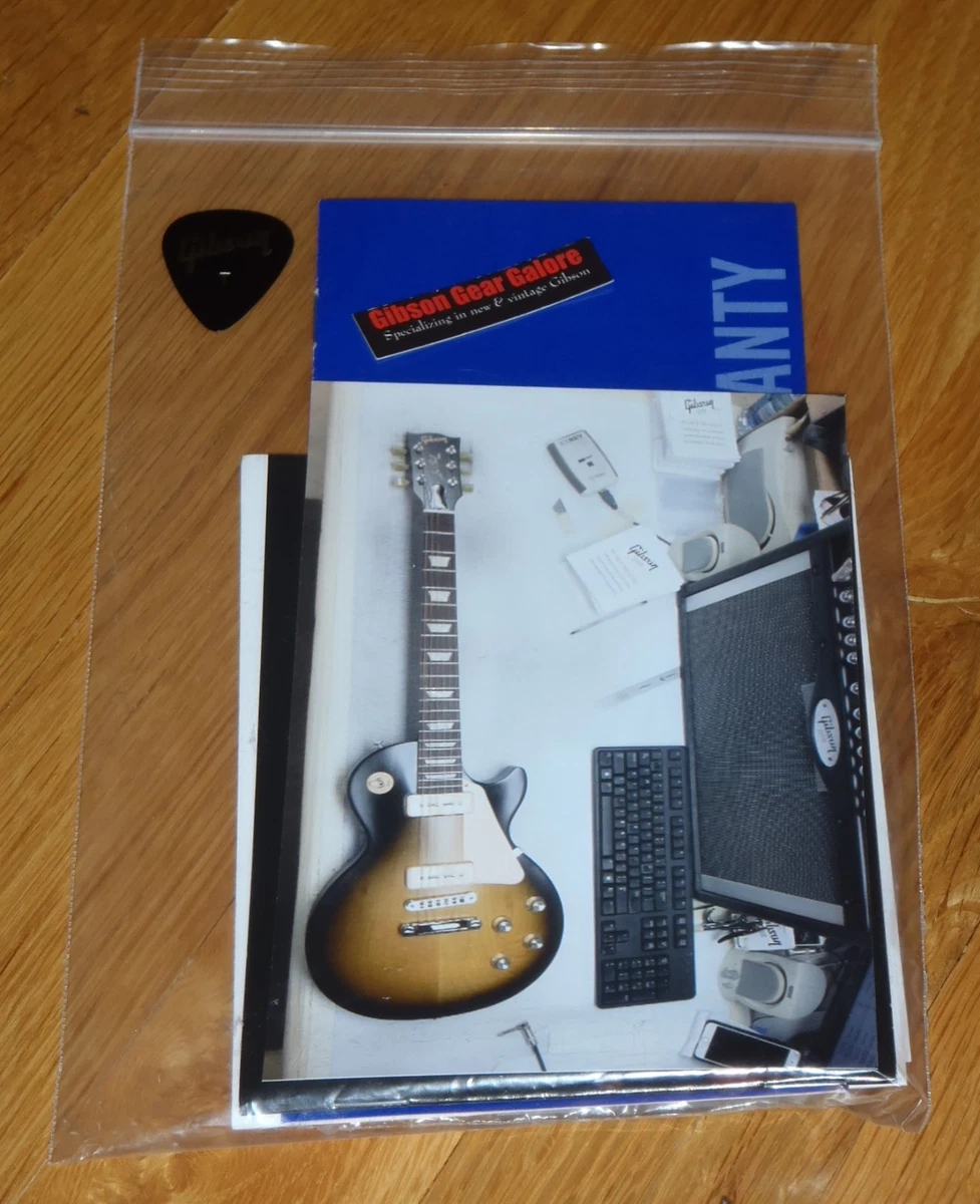 Gibson Les Paul Studio Case Candy Tribute Manual Warranty Wrench