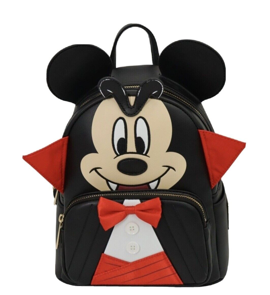Loungefly Disney Vampire Mickey Cosplay Mini Backpack