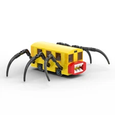 Yellow Spider Train / BUS EATER / Spider Bus Devil 165 Pieces Gift