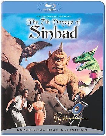 THE 7TH VOYAGE OF SINBAD-1958 (Blu-Ray) Ray Harryhausen Audio Commentary & More - Picture 1 of 1