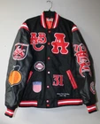New Negro League Baseball Atlanta Black Crackers wool embroidery jacket men XL