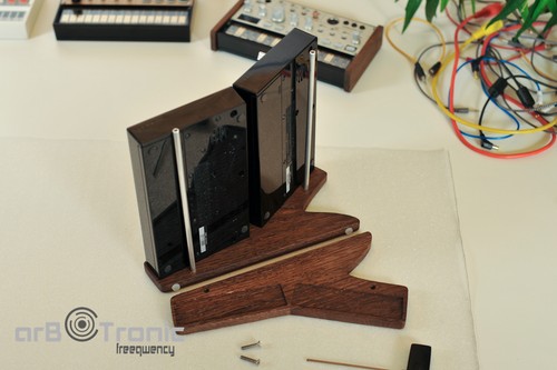 Korg Volca Duo Real Wood Stand Holder tier Rack Stand Bass Sample Beats Keys - Picture 7 of 8