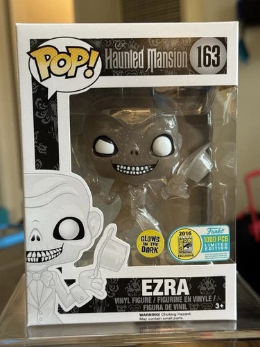 Funko Pop Disney Haunted Mansion Ezra Glow In The Dark SDCC LE 1000