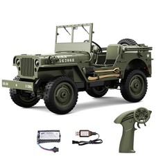 1/10 RC Offroad-Fahrzeug C8815 RTR 4WD RC Rock Crawler Militär-Lkw LED-Leuchten