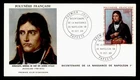 DR WHO 1969 FRENCH POLYNESIA FDC NAPOLEON BICENTENARY ROUILLARD 100F M80949