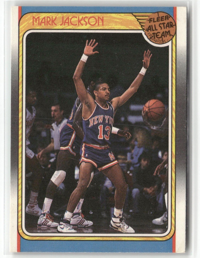 1988-89 Fleer - Fleer All Star Team Mark Jackson #121 (RC)