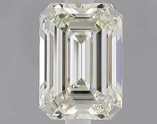 1.07 CT Certified GIA Emerald Cut Natural Mined Diamond Loose K color IF clarity 3766.36 per carat