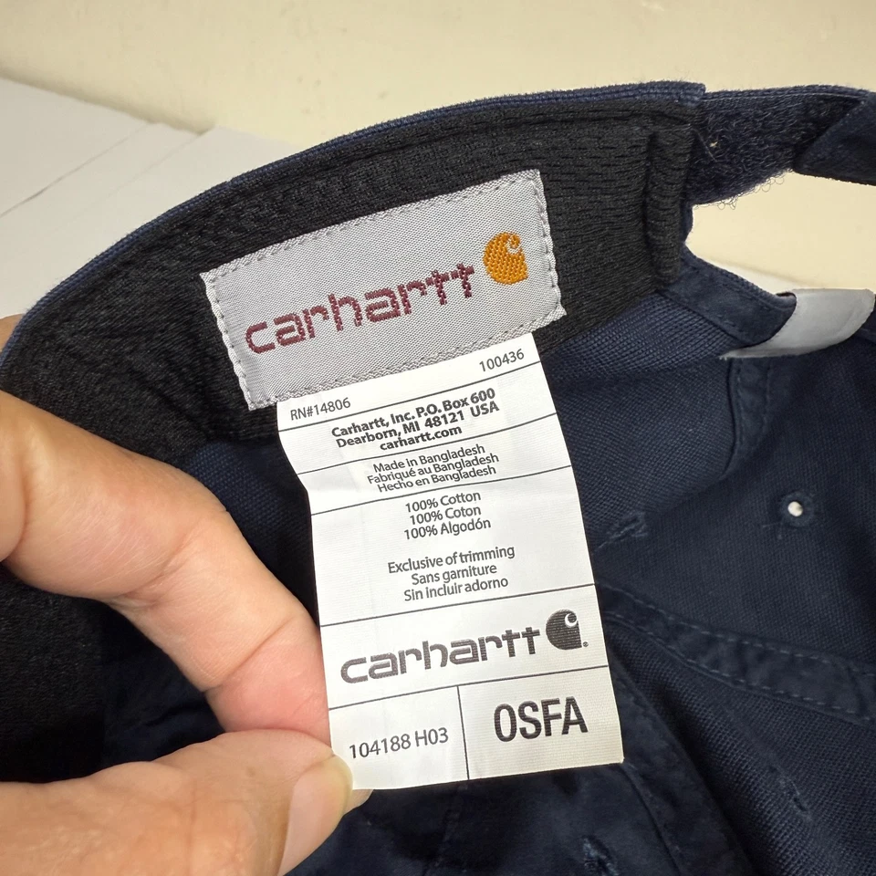 Gorra gorra vintage Y2K Cathartt para hombre talla única ropa de trabajo ligera informal Foto 4 de 4