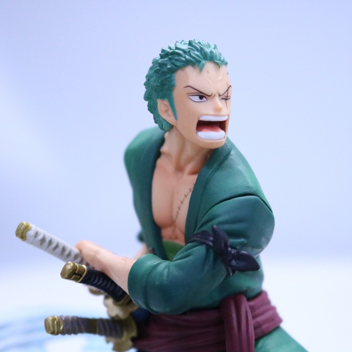 USED] One Piece LOG FILE SELECTION FIGHT vol.1 & 2 Figure Zoro