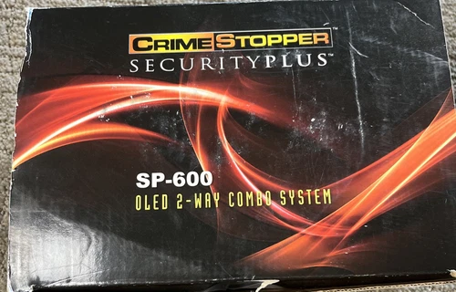 Crimestopper SP-600 2-way Paging Remote Start Keyless Entry Car Alarm System