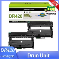 2PK DR420 Drum Unit For Brother MFC-7360N MFC-7460DN MFC-7860DW HL-2270DW 2240