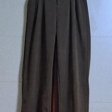 New Wide Fleece Pants Brown Casual Pants Official