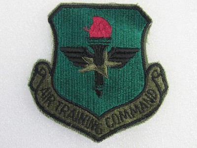 US Air Force USAF Air Training Command Subdued BDU Military Patch Sew ...