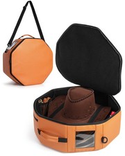 Vegan Leather Hat , Fits 4 Cowboy or Wide-Brim Hats