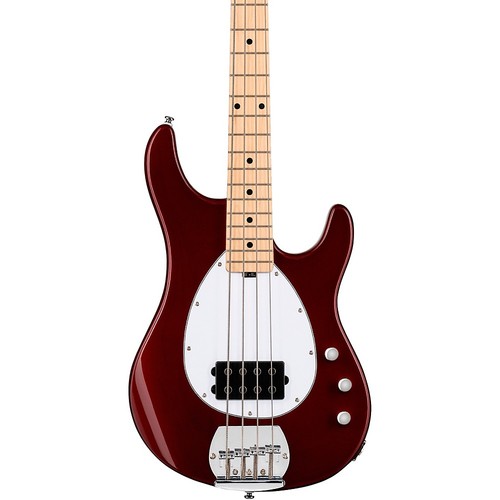 Sterling by Music Man SB4 4String Electric Bass Guitar Candy Apple Red