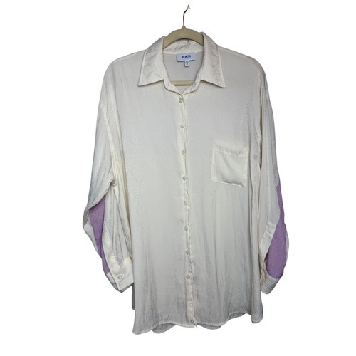 KOCH Long Sleeve Button Down Blouse Women's Sz. M