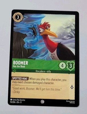 Disney Lorcana TCG - Winterspell: Boomer (076/204) - Common - Near Mint 