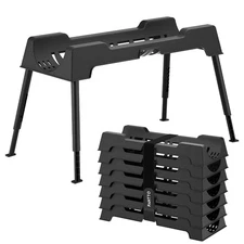 15FT Heavy-Duty Camper Waste Hose Holder with 7 Foldable Sections, Adjustable