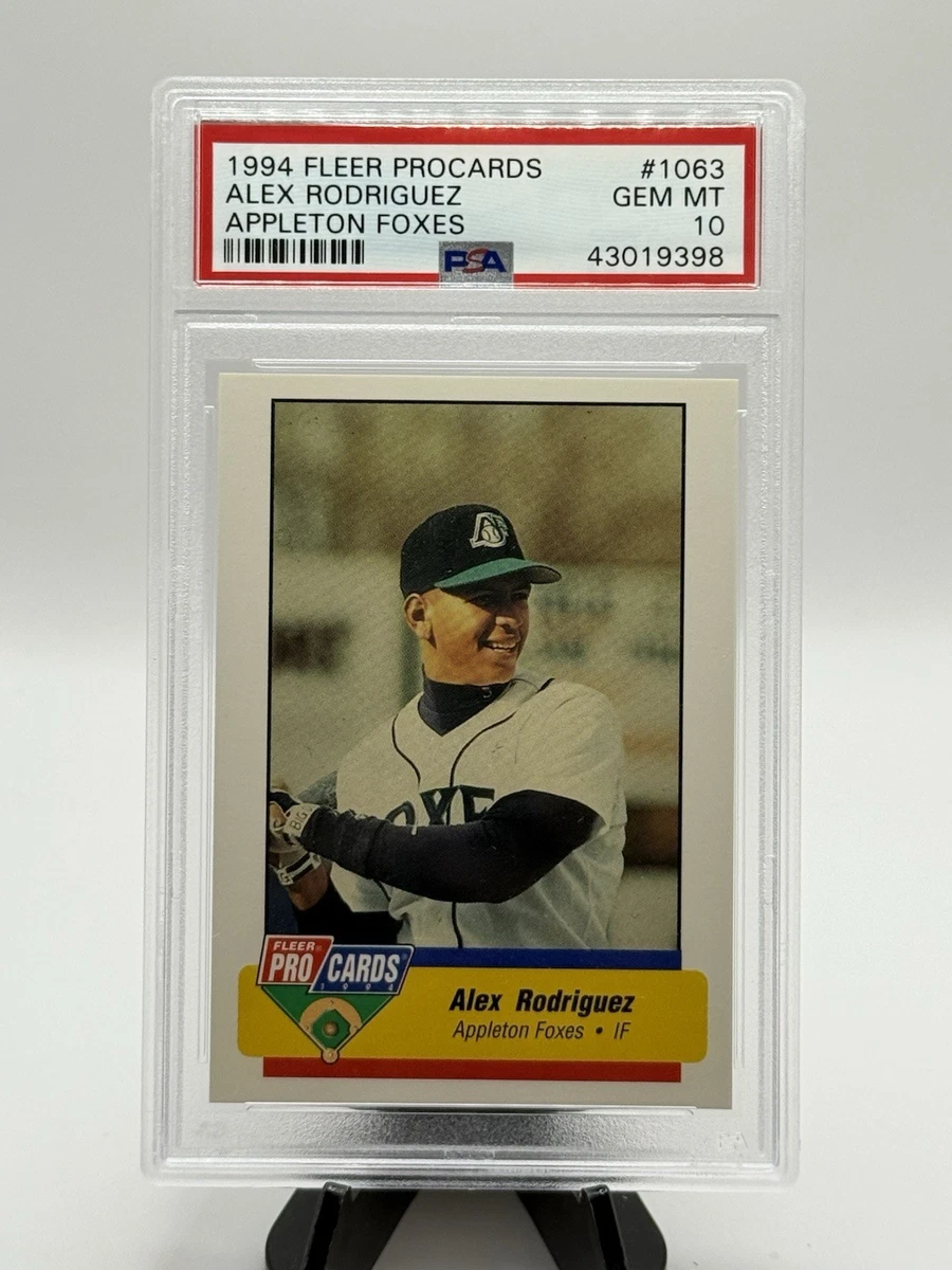Fleer Alex Rodriguez Rookie Baseball Sports Trading Cards