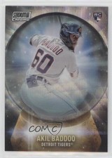 2021 Topps Stadium Club Chrome Crystal Ball Wave Refractor Akil Baddoo 0qp1