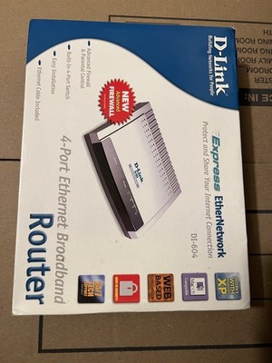 D-Link DI-604 4-Port 10/100 Wired Router