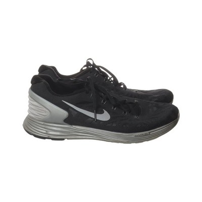Nike, Laufschuhe, Größe: 45, model: lunarglide 6, Schwarz/Grau/Grün, Herren #6u3