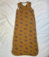 Kyte Sleepsack Baby Medium 2.5 Tog Moose Beaver Full Zip Cozy Sleep Bag