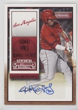 2015 Panini Contenders Draft Ticket Red Foil Jahmai Jones #40 Auto 6n2