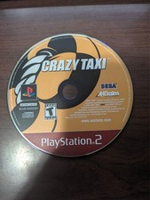 Crazy Taxi (PlayStation 2 PS2, 2002) NO TRACKING - DISC ONLY A362