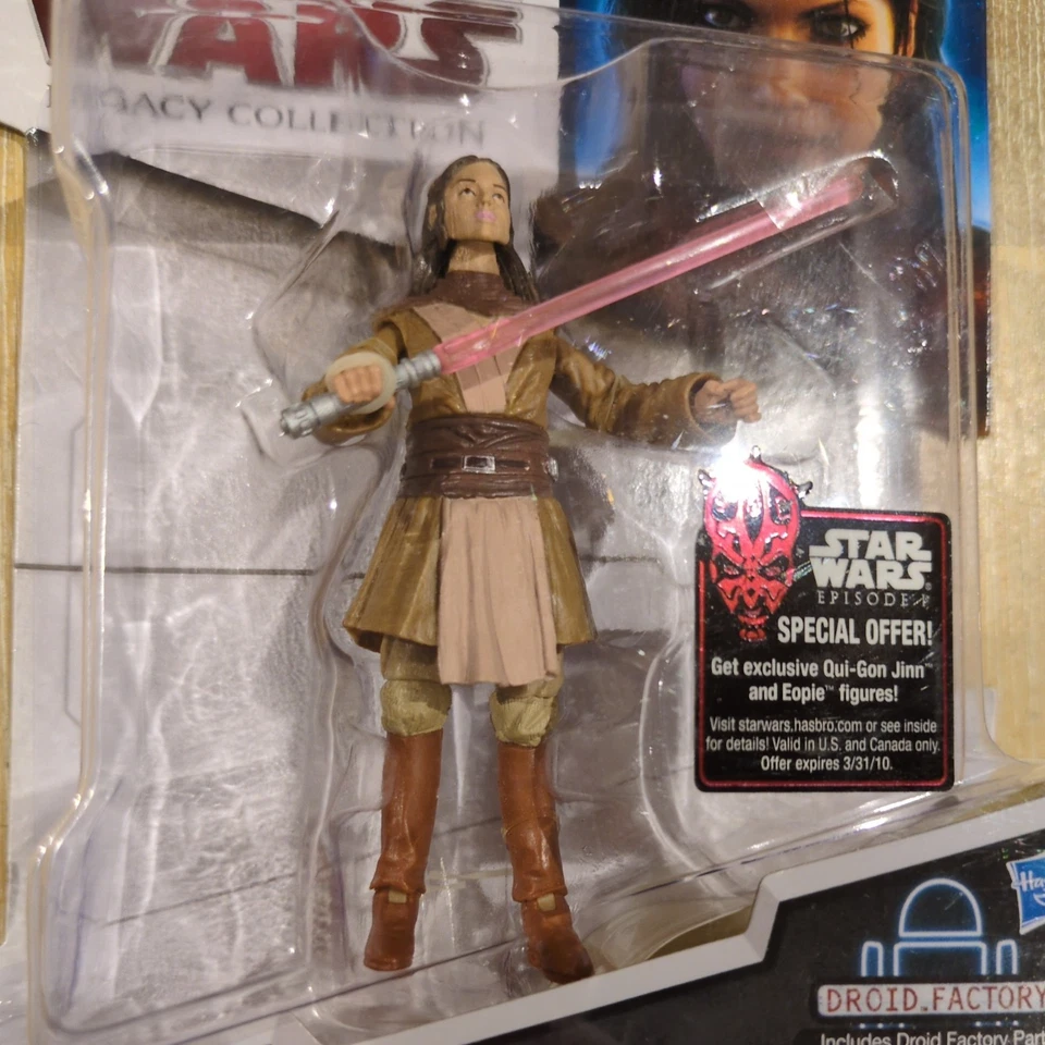 Hasbro Star Wars Legacy Collection 3.75" BD60 Jaina Solo - Rare! - Image 2 of 4