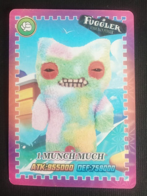 Fuggler Funny Ugly Monster Trading Card 1 Munch Much