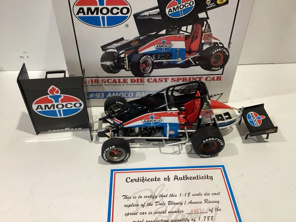 1/18 GMP Dale Blaney #93 Amoco 2000 Sprint Car - Image 2 of 2