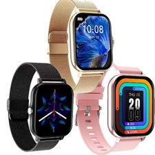 Bluetooth Smart Watch Waterproof Heart Rate Monitor for iPhone Android // 