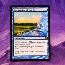 Declaration of Naught MTG MOR 29 029 0029 Card Commander Modern Horizons Magic