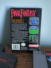 Final Fantasy Nintendo NES Complete In Box w/ Manual & Maps CIB 