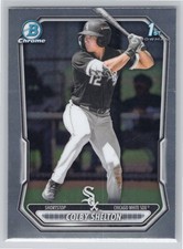 2026 Bowman #BCP-144 Colby Shelton 1st Chrome Prospects Chicago White Sox